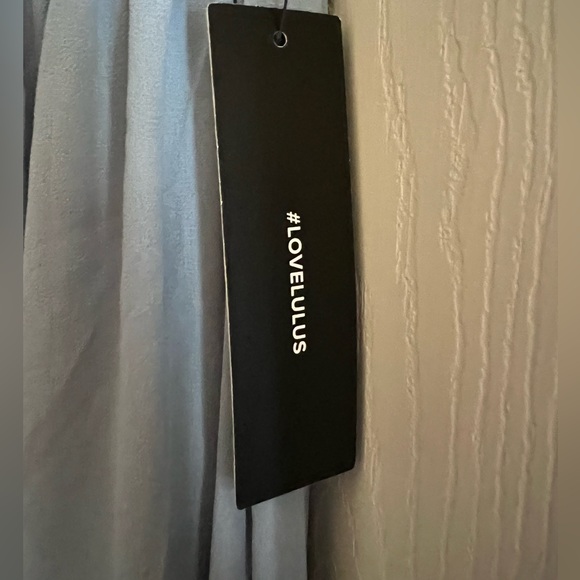 NWT LuLu’s Heavenly Hues Light Blue Maxi Dress in size Small - Picture 10 of 16